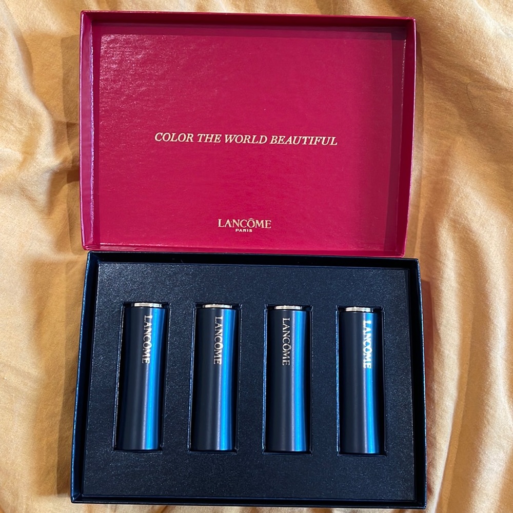 RARE NEW Lancôme Paris L’Absolu Rouge Set